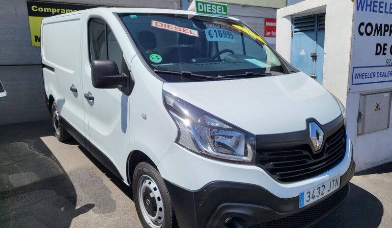 Renault Trafic 1.6, 141cv, year 2016, music, air-conditioning etc, sold with 1 years guarantee, asking 16,995e. 100% no deposit finance available. Tel 922 736451