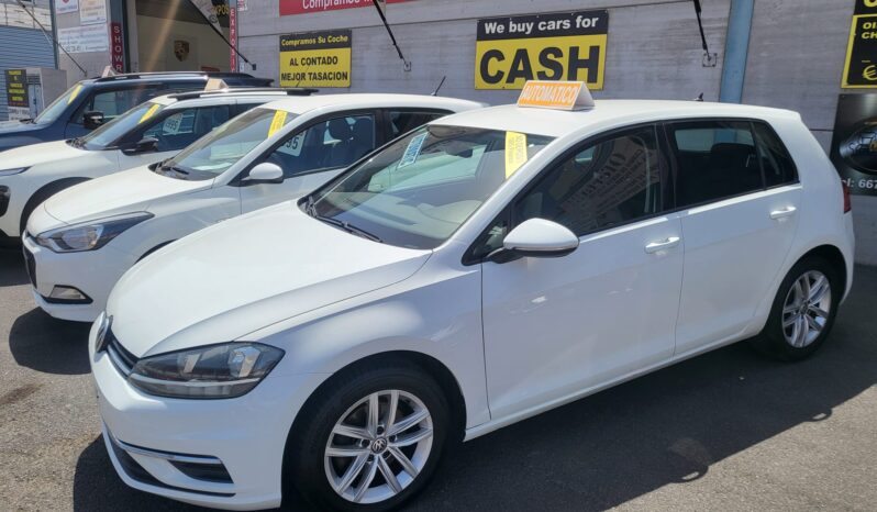 Golf 1.4 125cv, automatic, year 2017, 1 owner with 123,000km music, air-conditioning, Parking cameras etc, sold with 1 year guarantee asking 14 995e. 100% no deposit finance available. Tel 922 736451