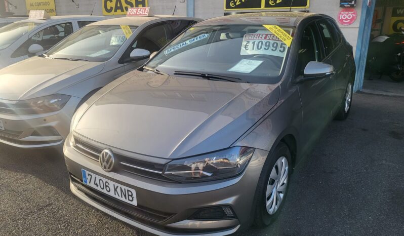 VW Polo 1.0 year 2018, one owner with 98,000km, music, air-conditioning etc, sold with 1 year guarantee, asking 10,995e. 100% no deposit finance available. Tel 922 736451